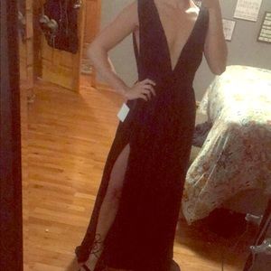 Black LULUS formal dress